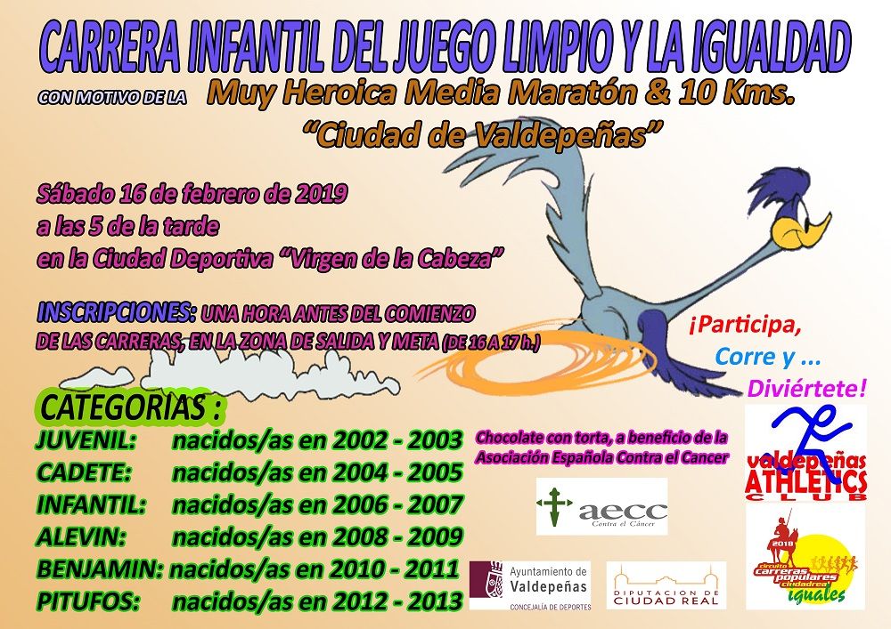 Cartel Carrera Mini 2019 para pagina web